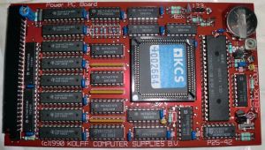 The KCS Power PC Board close-up (photo by Old-school Game Blog)