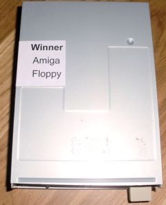 My new floppy disk drive for the Amiga 500