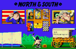The main menu (screenshot by Old School Game Blog)