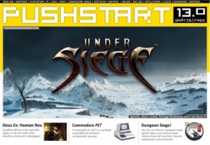 Revista PUSHSTART cover (snapshot by Old School Game Blog)