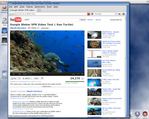 YouTube on Timberwolf (image from Amigabounty.net)