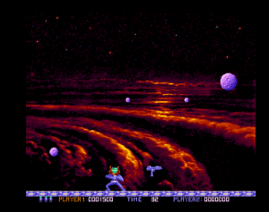 Gameplay (screenshot by Old School Game Blog)