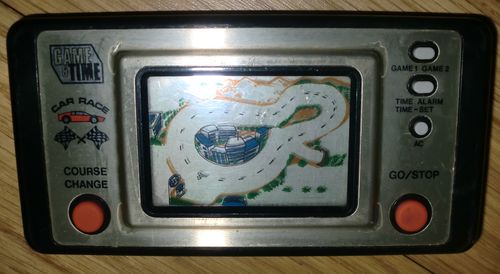 Car Race by Game & Time (photo by Old School Game Blog)