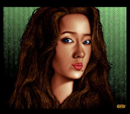 A picture by Grid of Freezers from the demo Lech (screenshot by Old School Game Blog)