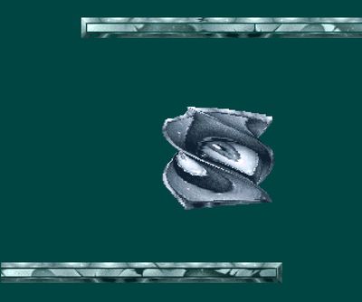 Swirling cube (screenshot by Old School Game Blog)