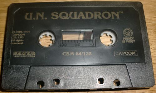Hey, it's a tape! (photo by Old School Game Blog)