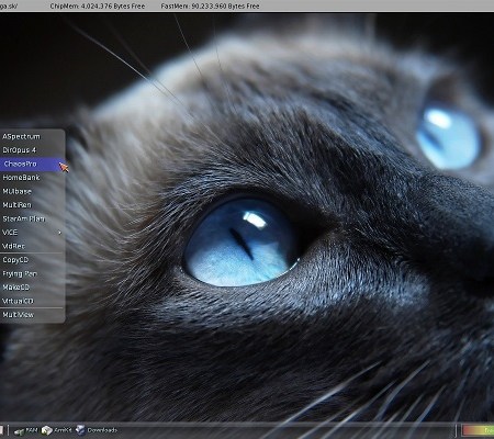 AmiKit with MUI 4 (screenshot taken from AmiKit homepage)