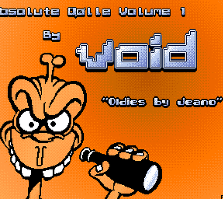 The title of Absolute Dølle by Void (screenshot by Old School Game Blog)
