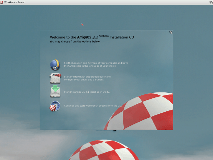 AmigaOS 4.1 FE on WinUAE