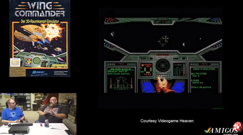 Wing Commander Amiga Amigos Amiga Podcast Episode 131 – Wing Commander – Old School Game Blog