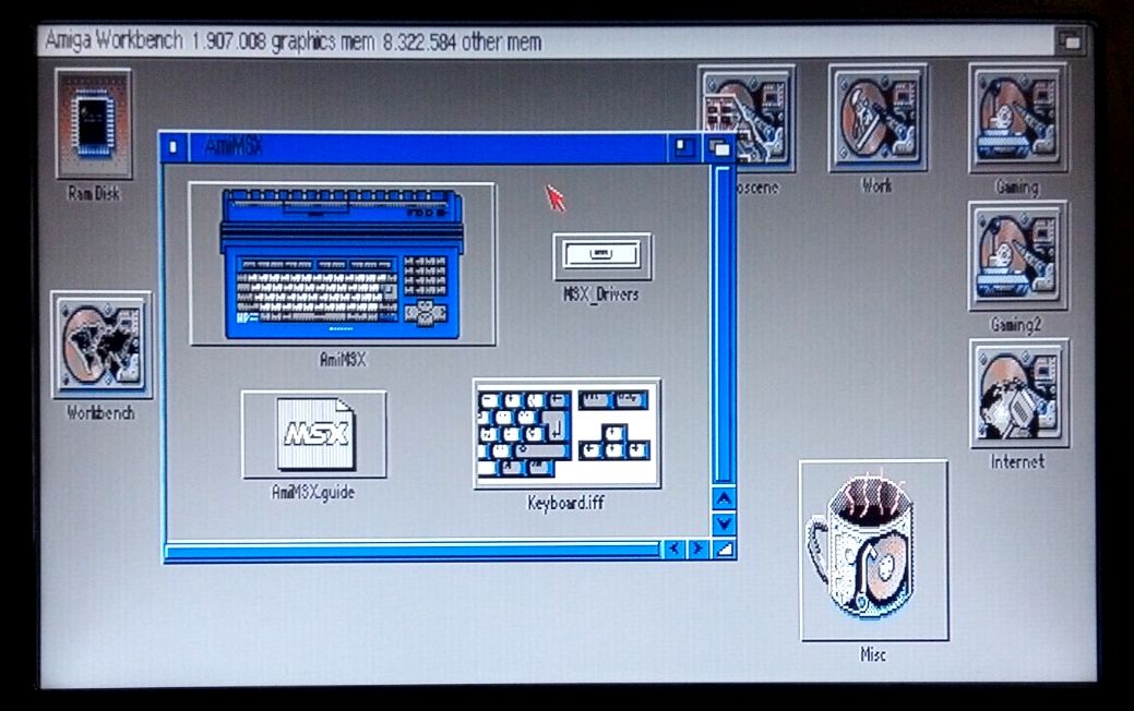 How to emulate MSX on an Amiga 1200 / 4000 with AmiMSX 3.1 – Old